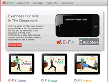 Tablet Screenshot of cfitkids.com